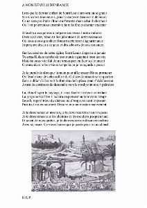 UN POEME-A MON DEVOLU D ENFANCE